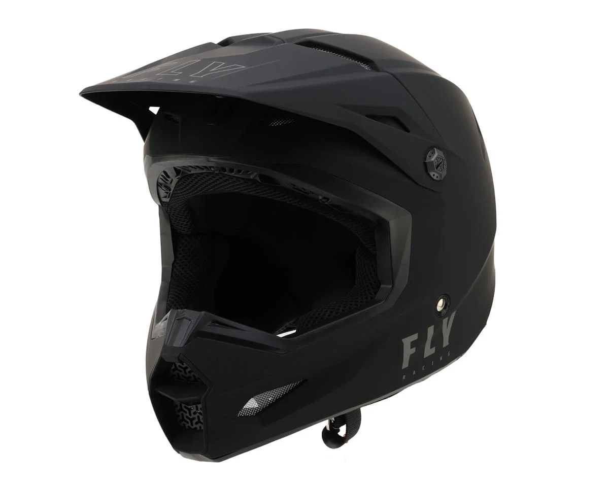Fly Racing Kinetic Lite Solid Helmet (Matte Black) (XS)